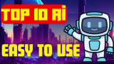 Top 10 Beginner-Friendly AI Tools of 2024