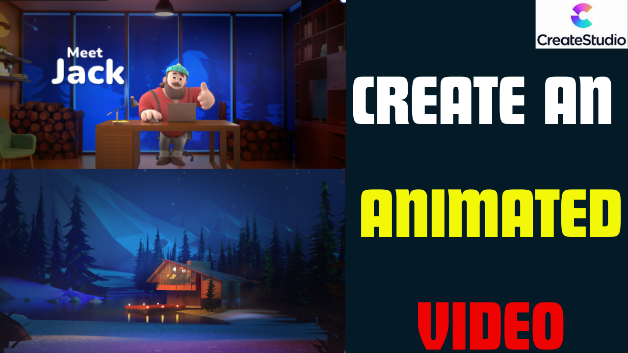 How to Create an Educational Animation Video with Create Studio on AiAddAction.com
